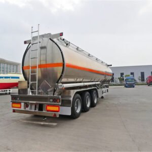 3-Axle Aluminum Fuel Tank Semi Trailer