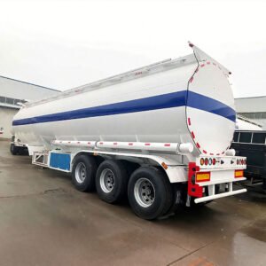 ZW Group 3 Axle Asphalt Tanker Semi Trailer with 45,000L insulated tank and durable triple-axle chassis