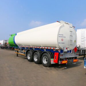 3-Axle Aluminum Alloy Oil Tanker Trailer by ZW Group