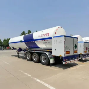 3-Axle LPG Gas Tanker Trailer for fuel and gas transport