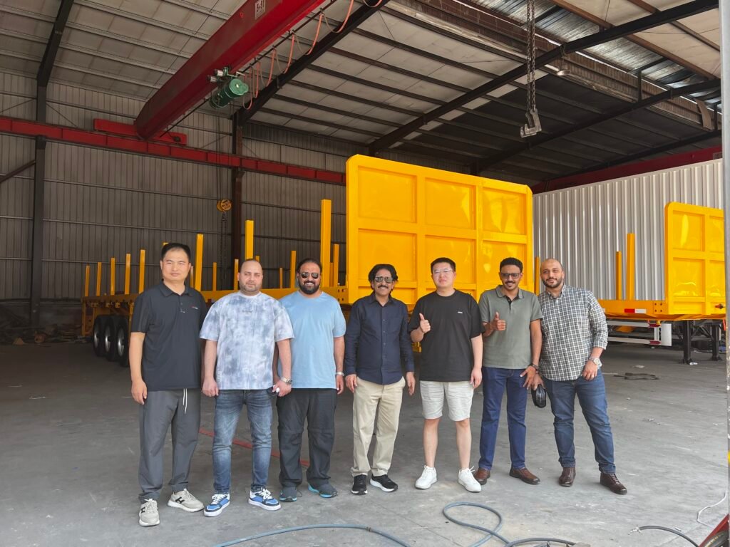 CEO Ivan Sun with Saudi Arabia delegation visiting ZW Vehicle Group factory