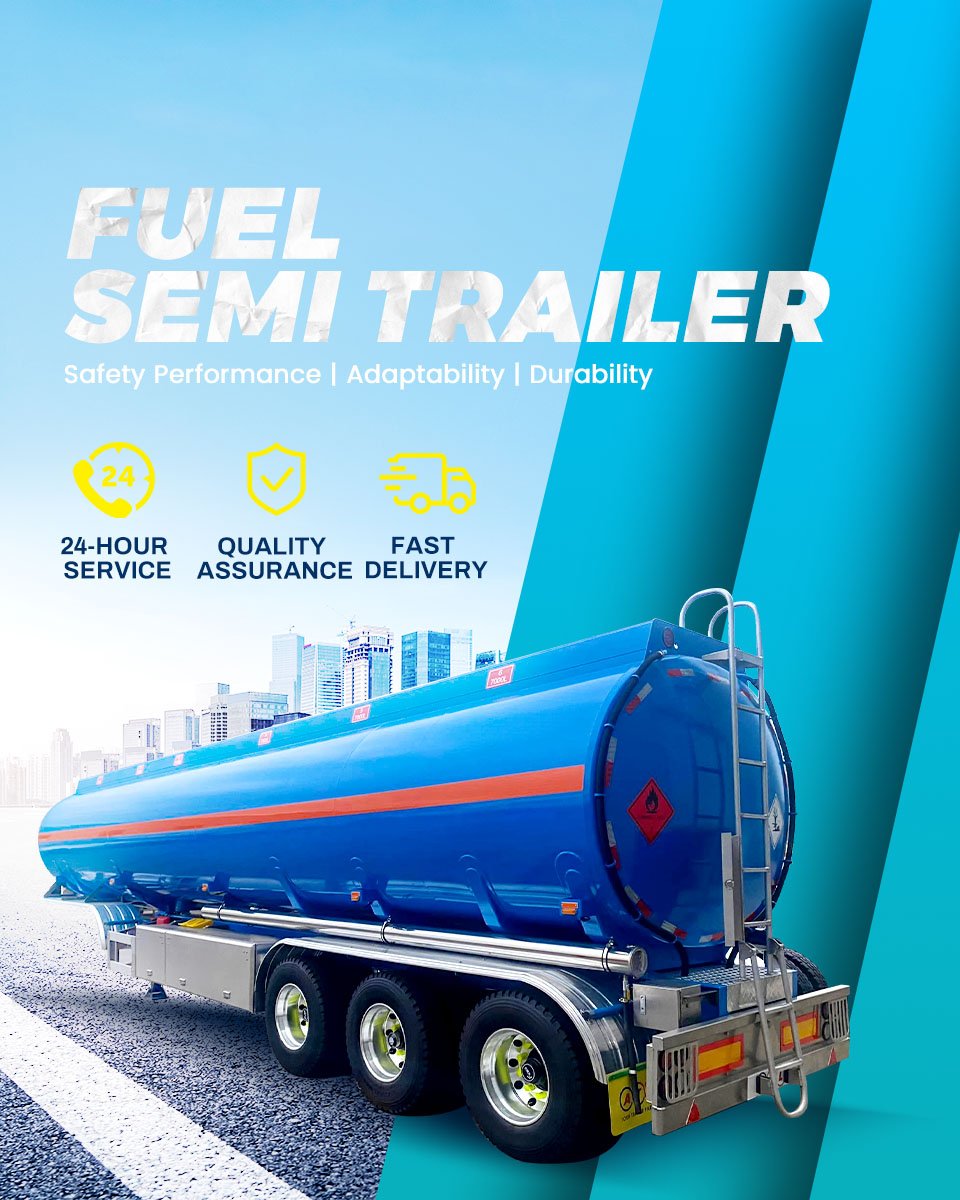 ZW Group fuel tanker trailer for safe and efficient liquid transport