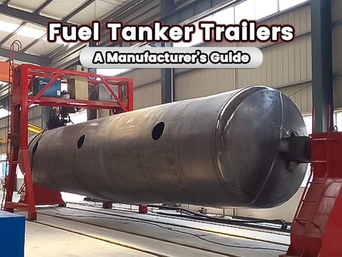 A detailed view of a Fuel Tanker Trailer being assembled in the ZW Trailer manufacturing plant, illustrating the quality process for the ultimate buyer's guide.