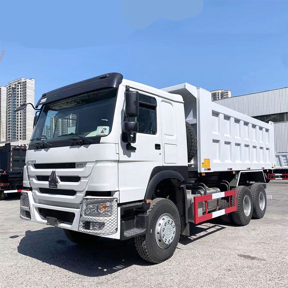 HOWO 371hp Dump Truck used in Tanzanian logistics operations.